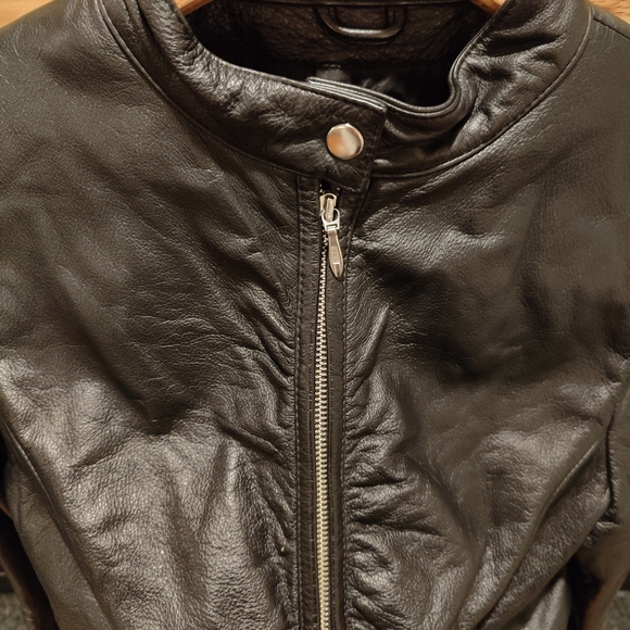 Wilson leather biker jacket - Large - Picture 4 of 5